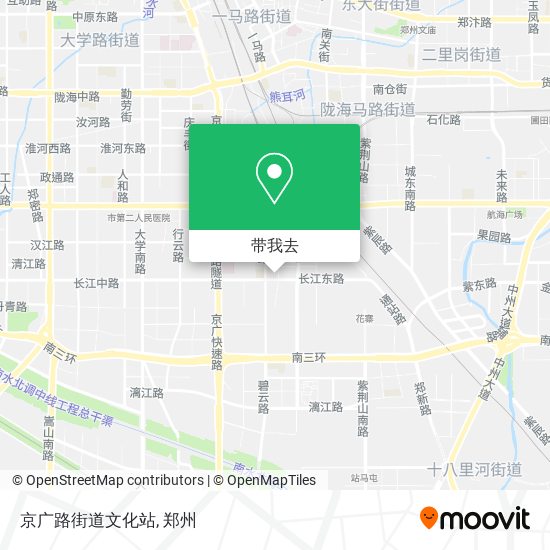 京广路街道文化站地图