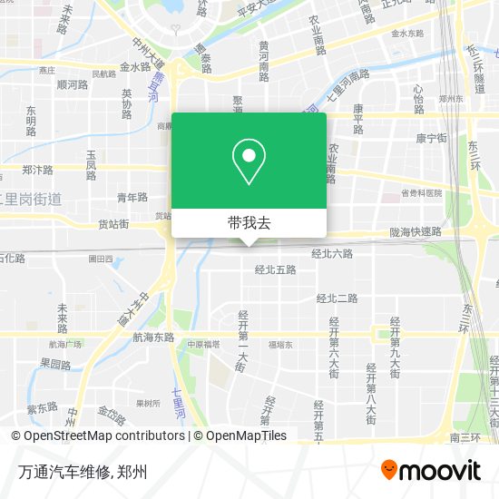 万通汽车维修地图