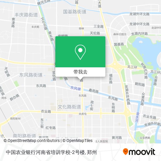 中国农业银行河南省培训学校-2号楼地图