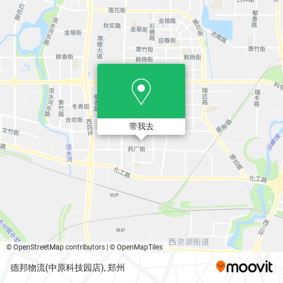 德邦物流(中原科技园店)地图