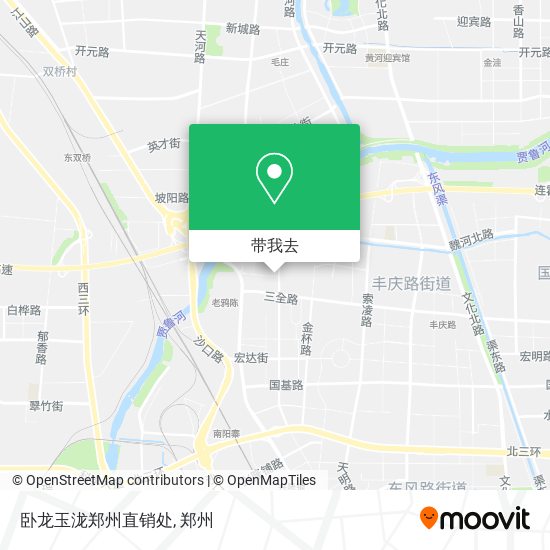 卧龙玉泷郑州直销处地图
