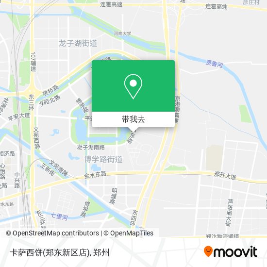 卡萨西饼(郑东新区店)地图