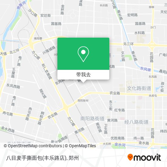 八目麦手撕面包(丰乐路店)地图