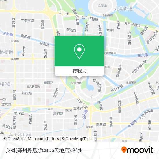 英树(郑州丹尼斯CBD6天地店)地图