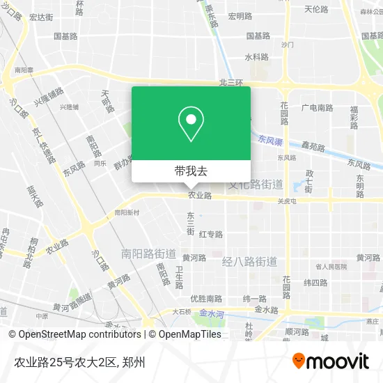 农业路25号农大2区地图