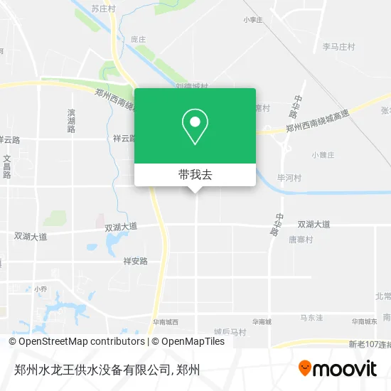 郑州水龙王供水没备有限公司地图