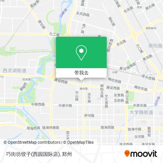 巧街坊饺子(西园国际店)地图