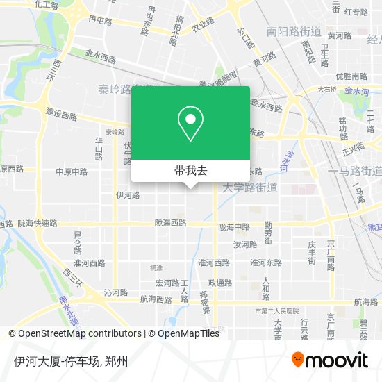 伊河大厦-停车场地图