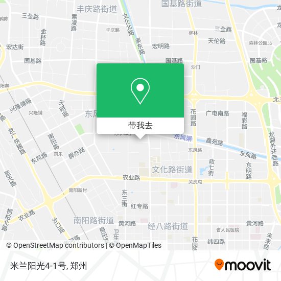 米兰阳光4-1号地图