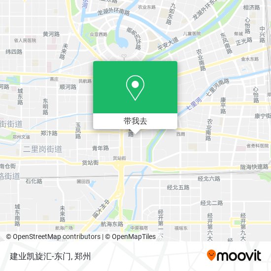 建业凯旋汇-东门地图