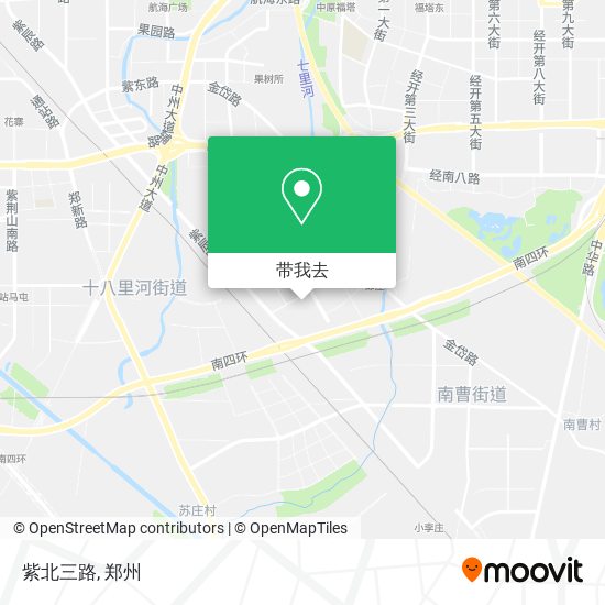 紫北三路地图