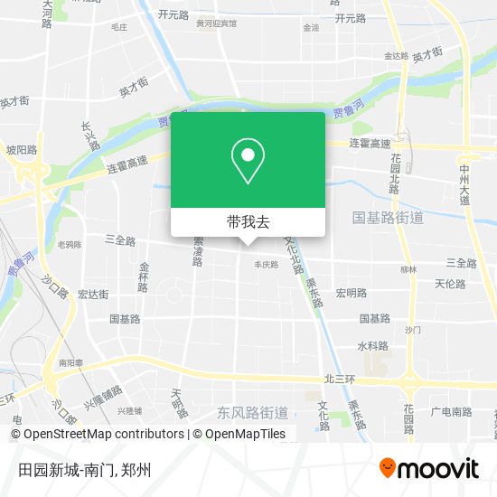 田园新城-南门地图