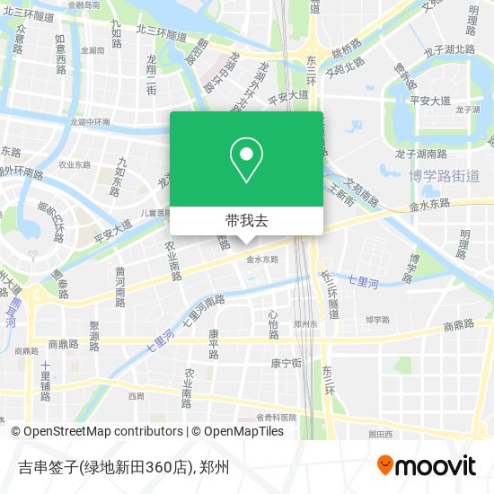 吉串签子(绿地新田360店)地图
