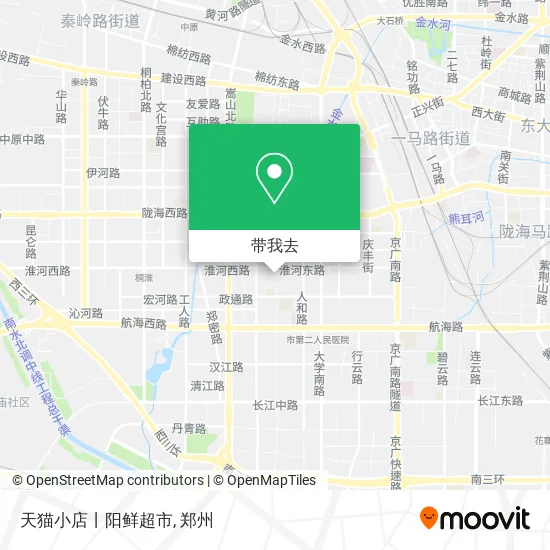天猫小店丨阳鲜超市地图