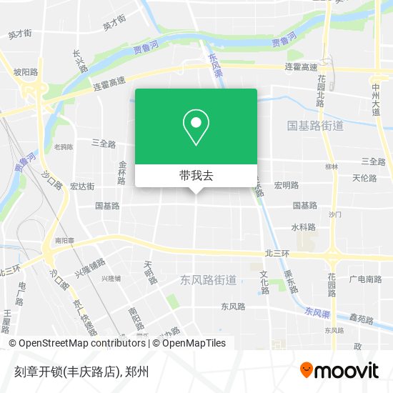 刻章开锁(丰庆路店)地图
