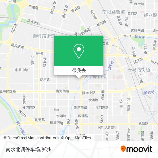 南水北调停车场地图