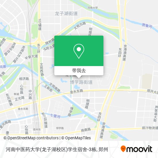 河南中医药大学(龙子湖校区)学生宿舍-3栋地图