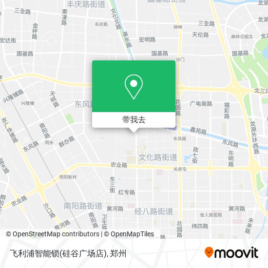 飞利浦智能锁(硅谷广场店)地图