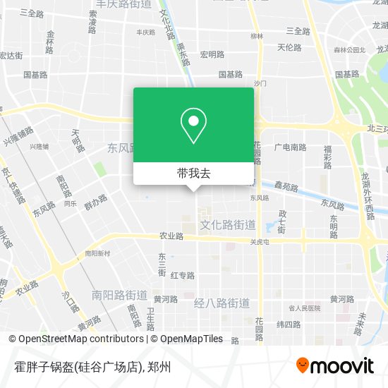 霍胖子锅盔(硅谷广场店)地图