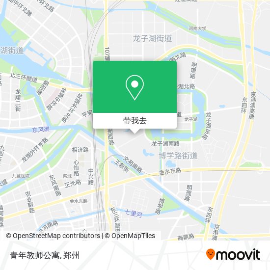 青年教师公寓地图