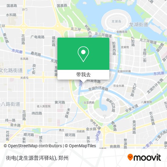 街电(龙生源普洱驿站)地图