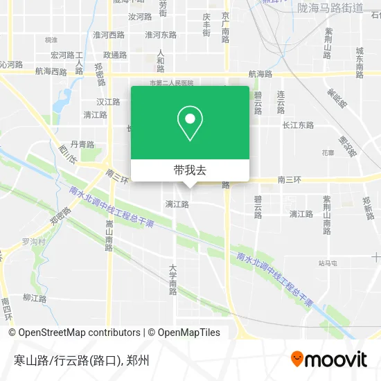 寒山路/行云路(路口)地图