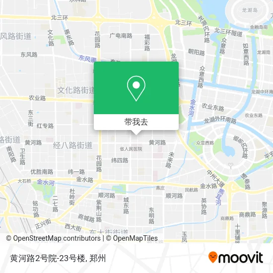 黄河路2号院-23号楼地图