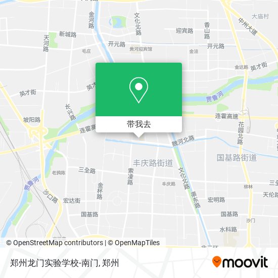 郑州龙门实验学校-南门地图