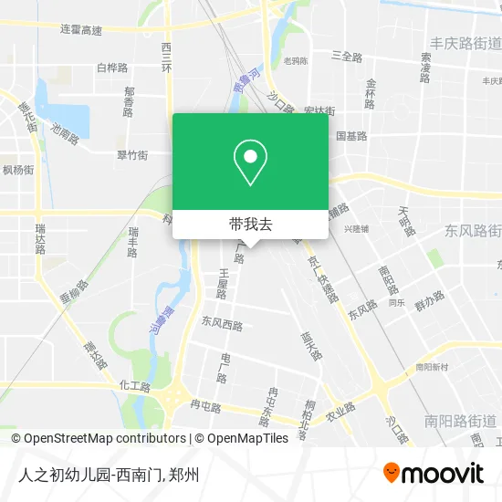 人之初幼儿园-西南门地图