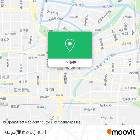 Gaga(通泰路店)地图