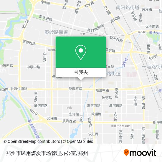 郑州市民用煤炭市场管理办公室地图
