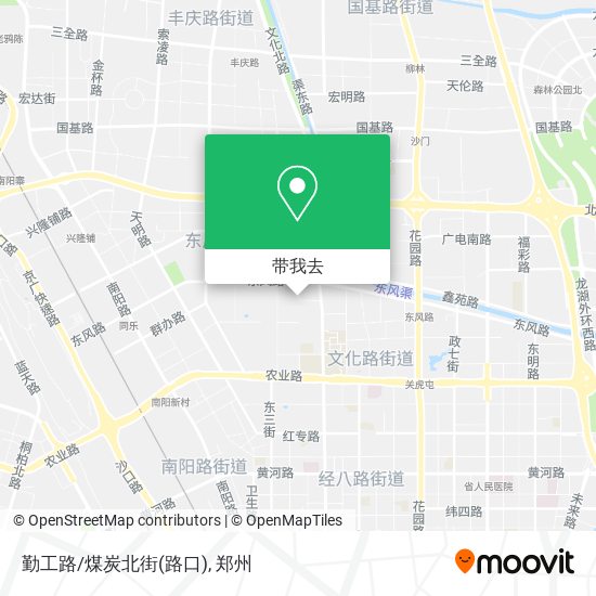 勤工路/煤炭北街(路口)地图
