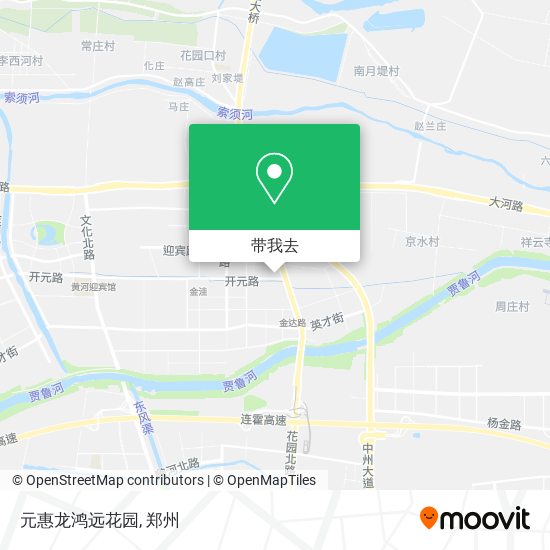 元惠龙鸿远花园地图