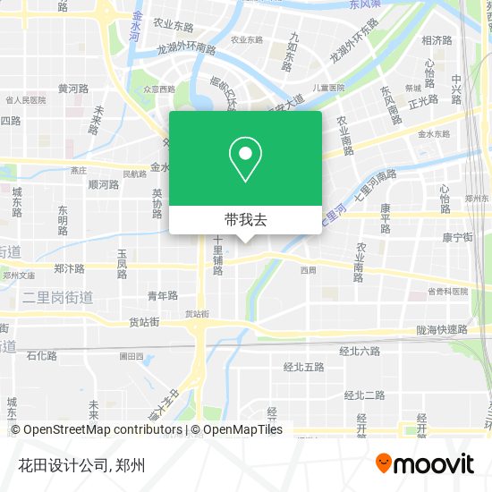 花田设计公司地图
