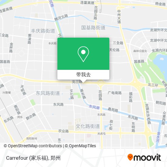 Carrefour (家乐福)地图