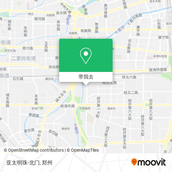 亚太明珠-北门地图