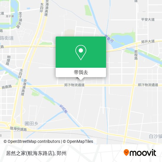 居然之家(航海东路店)地图