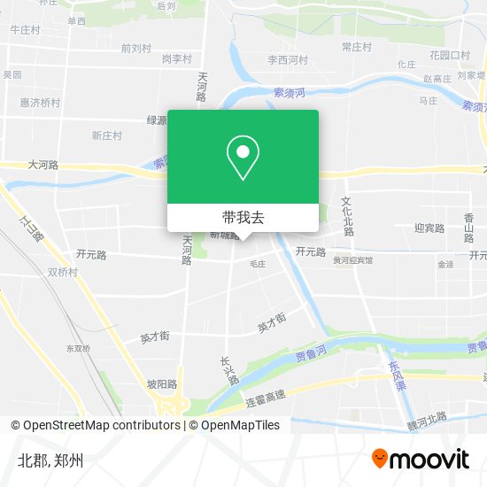 北郡地图