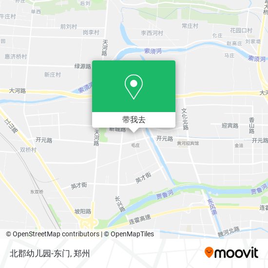 北郡幼儿园-东门地图
