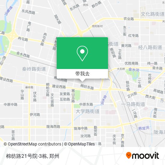 棉纺路21号院-3栋地图
