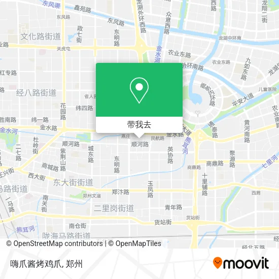 嗨爪酱烤鸡爪地图