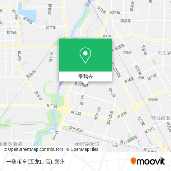 一嗨租车(五龙口店)地图