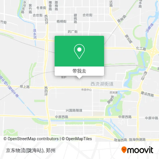 京东物流(陇海站)地图