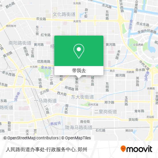人民路街道办事处-行政服务中心地图