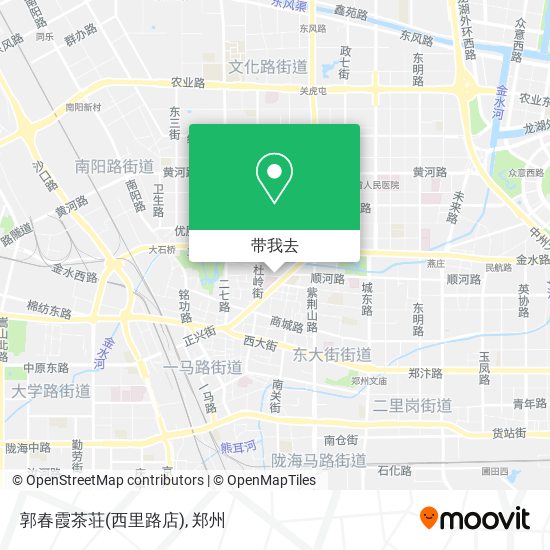郭春霞茶荘(西里路店)地图