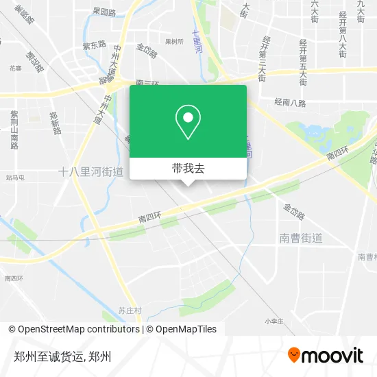 郑州至诚货运地图