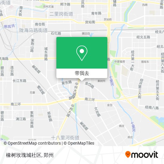 橡树玫瑰城社区地图