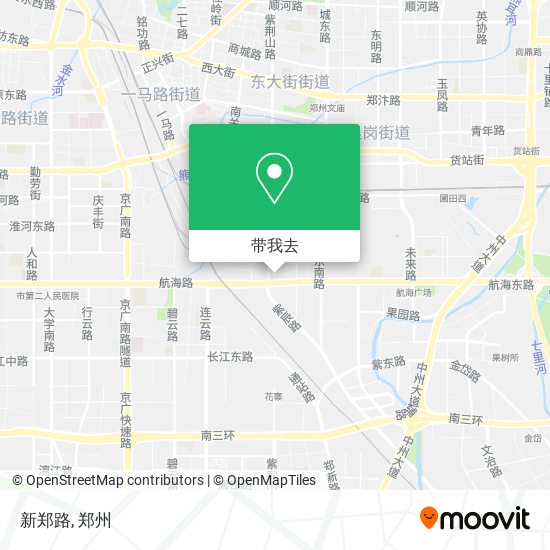 新郑路地图