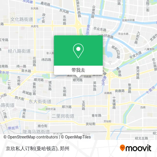 京欣私人订制(曼哈顿店)地图