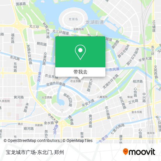 宝龙城市广场-东北门地图
